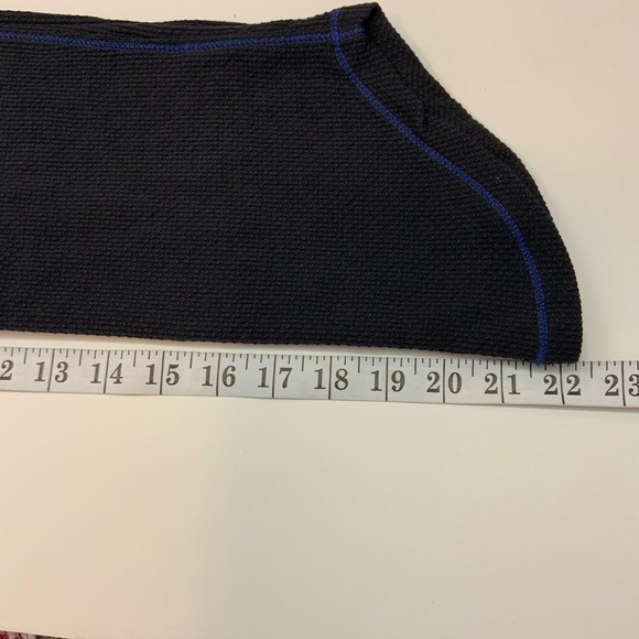 NEW XS Free People thermal, black with crochet arm - Picture 10 of 10